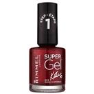 Rimmel Super Gel By Kate gel nail polish without UV/LED sealing shade 044 Rock n Sparkle 12 ml