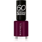 Rimmel 60 Seconds Super Shine nail polish shade 712 Berry Pop 8 ml