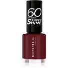 Rimmel 60 Seconds Super Shine nail polish shade 340 Berries And Cream 8 ml