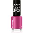 Rimmel 60 Seconds Super Shine nail polish shade 321 Pink Fields 8 ml
