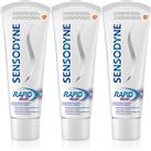 Sensodyne Rapid fluoride toothpaste for sensitive teeth 3x75 ml