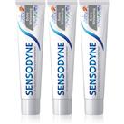 Sensodyne Extra Whitening whitening toothpaste with fluoride for sensitive teeth 3x75 ml