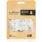 SOFTdent ECO Dental Floss Pick toothpicks with dental floss 50 pc