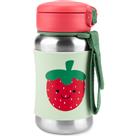 Skip Hop Spark Style Straw Bottle stainless steel water bottle with straw Strawberry 12 m+ 350 ml