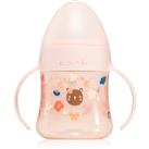 Suavinex Forest First childrens bottle with handles 4 m+ Pink 150 ml