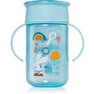 Suavinex Forest 360 training cup with handles 12 m+ Blue 340 ml