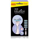 Wilkinson Sword Intuition Sensitive Touch shaver + replacement heads 1 pc