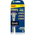 Wilkinson Sword Hydro5 Skin Protection Sensitive shaver + replacement heads 1 pc