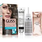 Schwarzkopf Gliss Color permanent hair dye shade 6-16 Cool Pearly Brown