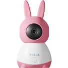 Tesla Smart Camera 360 Baby Pink video baby monitor