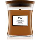 Woodwick Humidor scented candle with wooden wick 85 g
