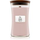 Woodwick Rosewood scented candle with wooden wick 609.5 g