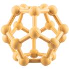 Zopa Silicone Teether Atom chew toy Mustard Yellow 1 pc