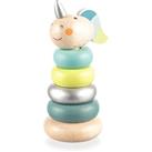 Zopa Wooden Unicorn stacking rings wooden Blue 1 pc