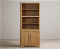 Harper Solid Oak Tall Bookcase