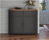 Bradwell Oak and Charcoal Painted Small Sideboard