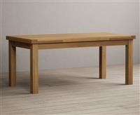 Extending Buxton 180cm Solid Oak Dining Table