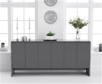 Salerno 180cm Grey Marble Sideboard