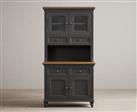 Francis Oak and Charcoal Grey Painted Small Dresser