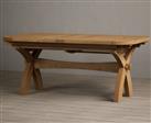 Extending Olympia 180cm Solid Oak Dining Table