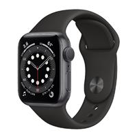 Apple Watch Series 6 (GPS, 40mm) - Space Grey With Aluminium Case And Black Sport Band