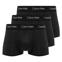 (M) 3pk Calvin Klein Men's Low Rise Black Underwear