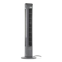 Challenge LG32-01R Grey Oscillating Tower Fan With Remote Control