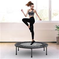 38" Foldable Trampoline Jumper Fitness Gym Aerobic Exercise