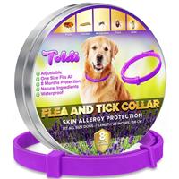 Dog Flea, Tick, Lice & Larvae Collar 8 Months Protection Adjustable