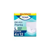 TENA Pants Super Large - 4 x Packs of 12 ( 48 Pants )