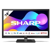 Sharp 24EE3K 1T-C24EE3KC2FB 24" Smart HD Ready LED TV Freeview Play