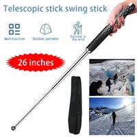 Self Defence Telescopic Stick 26 Inch Portable Outdoor Non-slip Handle