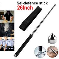 Self Defense Telescopic Stick Whip Portable Pocket Baton Retractable