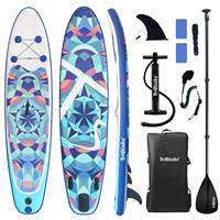 10FT Inflatable Stand Up Paddle Board SUP Surfing Board Paddleboard
