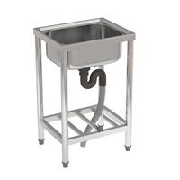 Stainless Steel Commercial Sink with Shelf