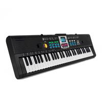 MQ 61 Keys Electronic Piano Digital Music Electronic Keyboard Musical Instrument Gift with Microphone for Kids Beginners