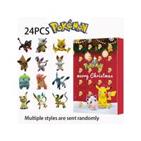 (1) 24Pcs Pokemon 2024 Advent Calendar 24 Days Xmas Countdown Gifts