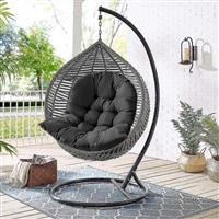 Garden Indoor Hanging Egg Swing Hammock Chair Seat Thick Pad Cushion Pillow Pads