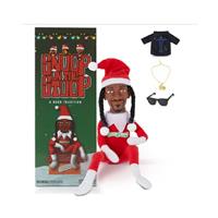 (Style A) Dogg Snoop On A Stoop Plush Toy Doll Action Model Hip Hop Lovers Christmas Decor