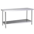 Kitchen Work Table 120x60x80cm Stainless Steel