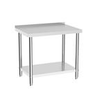 (900*600*800mm) Stainless Steel Commercial Catering Table Work Bench Kitchen Worktop Table