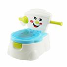 (Blue) Baby Toilet Trainer Toddler Kid Potties Training Seat Smile Face Chair Baby Toilet Seat
