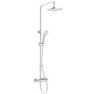 Swirl Mixer Shower CoolTouch Thermostatic Temperature Control Dual Outlet