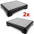 2x Anti-Slip Door Half Step Elderly Support Stool Disability Outdoor Mobility
