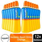 Lucozade Sport Orange Isotonic Sport Energy Drink Fat Free, 12x500ml