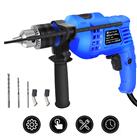 Impact Drill Electric Hammer Drill 850W Corded Percussion Drill with Drill Bits Set Variable Speed 3