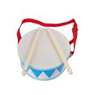Kids Drum Wood Toy Set with Carry Strap Stick for Kids Toddlers Gift