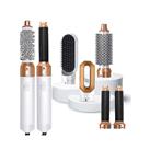 5 In 1 Hair Styler,airwrap Air Styler With Hot Air Brush Hair Dryer,straighteners Wrapper (white Gold)