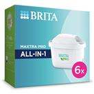 BRITA MAXTRA PRO All-In-1 Water Filter Cartridge 6 Pack