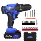Cordless Power Drill Drill Set Variable Speed 21V With 26pcs Drill Bits